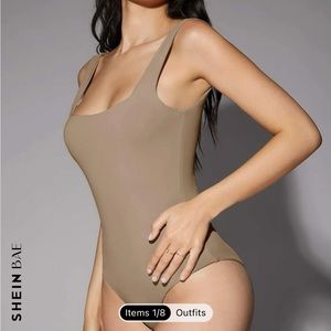 Tan bodysuit